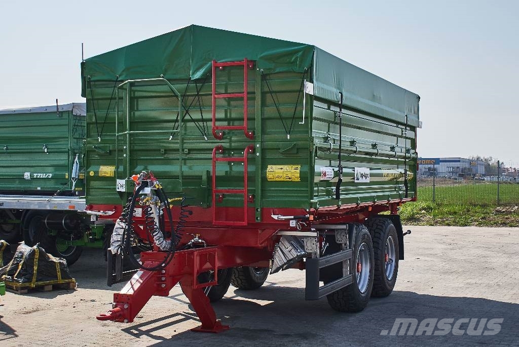 Pronar PT 512 TANDEM 12 tones tipping trailer/ przyczepa Tipper trailers