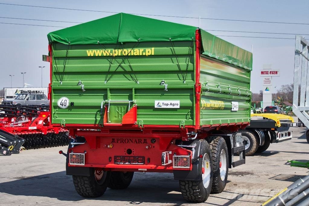 Pronar PT 512 TANDEM 12 tones tipping trailer/ przyczepa Tipper trailers