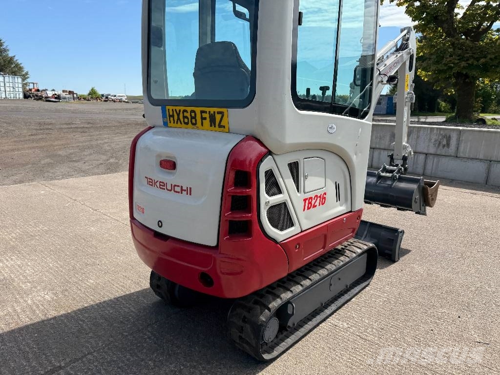 Takeuchi TB 216 Mini bageri < 7t
