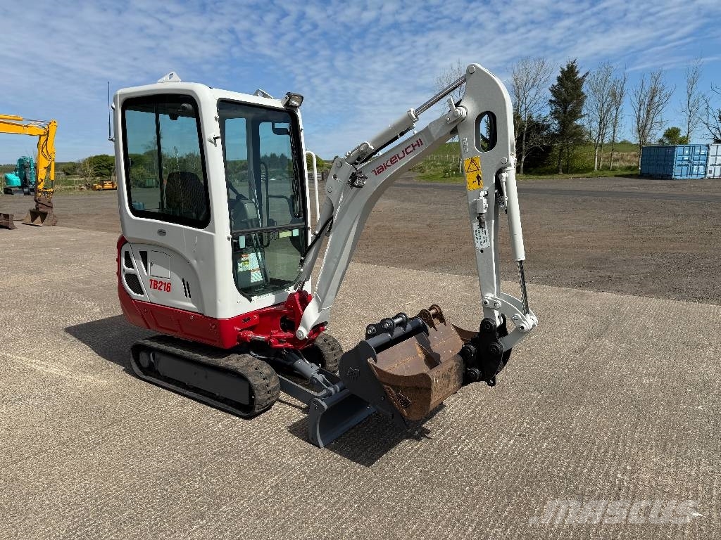 Takeuchi TB 216 Mini bageri < 7t