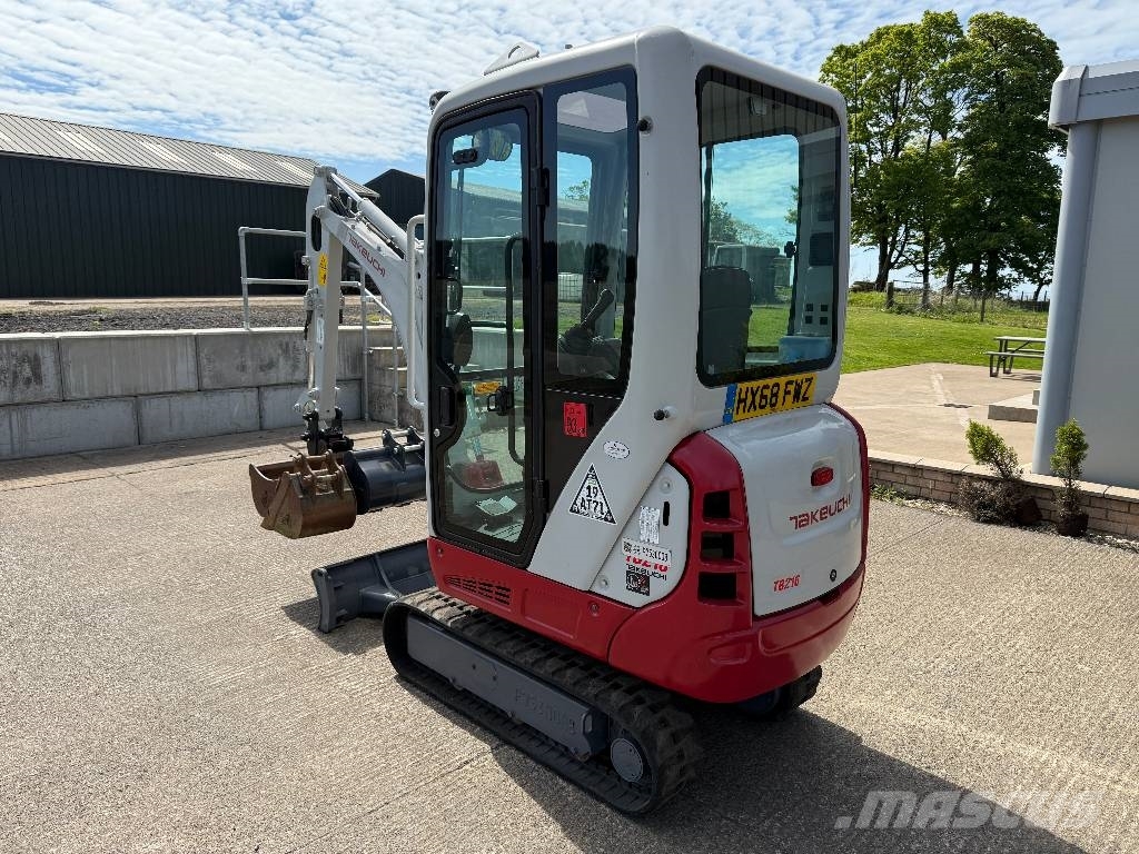 Takeuchi TB 216 Mini bageri < 7t