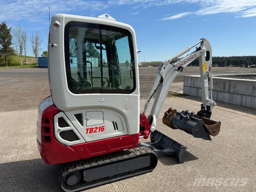 Takeuchi TB 216 Mini bageri < 7t