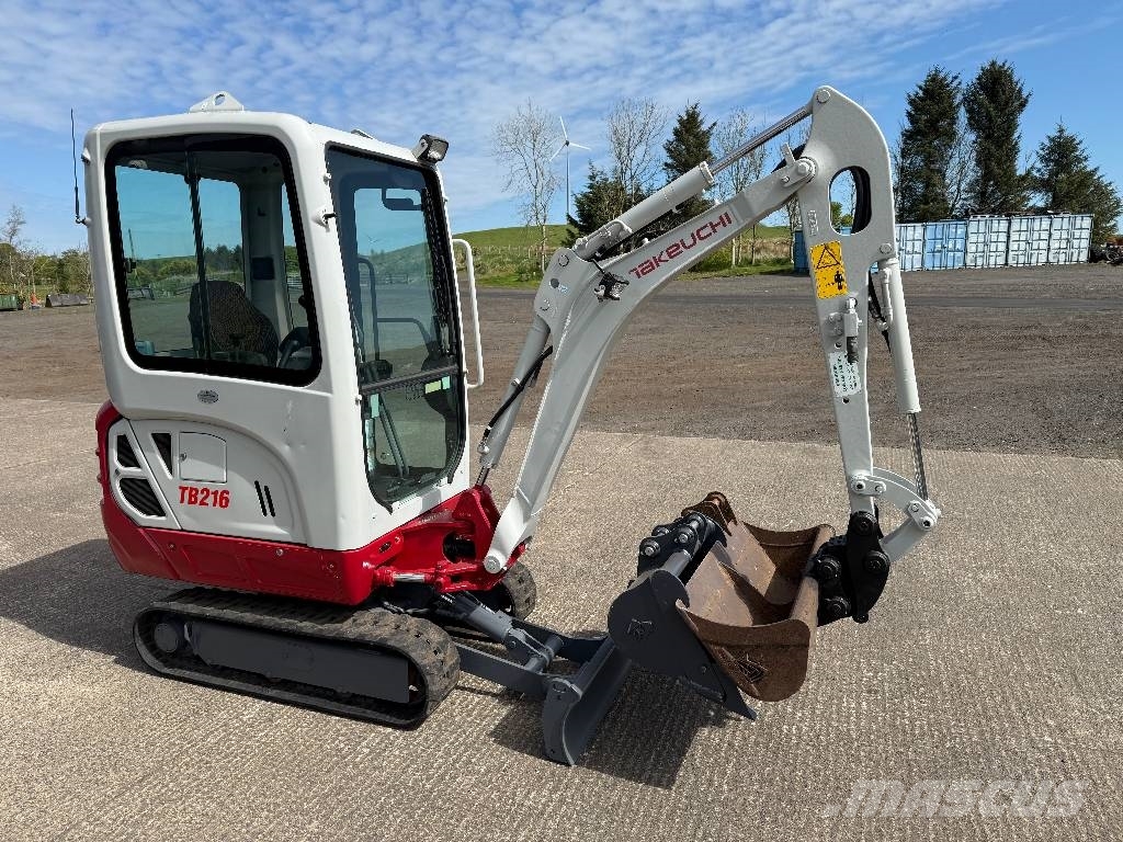Takeuchi TB 216 Mini bageri < 7t