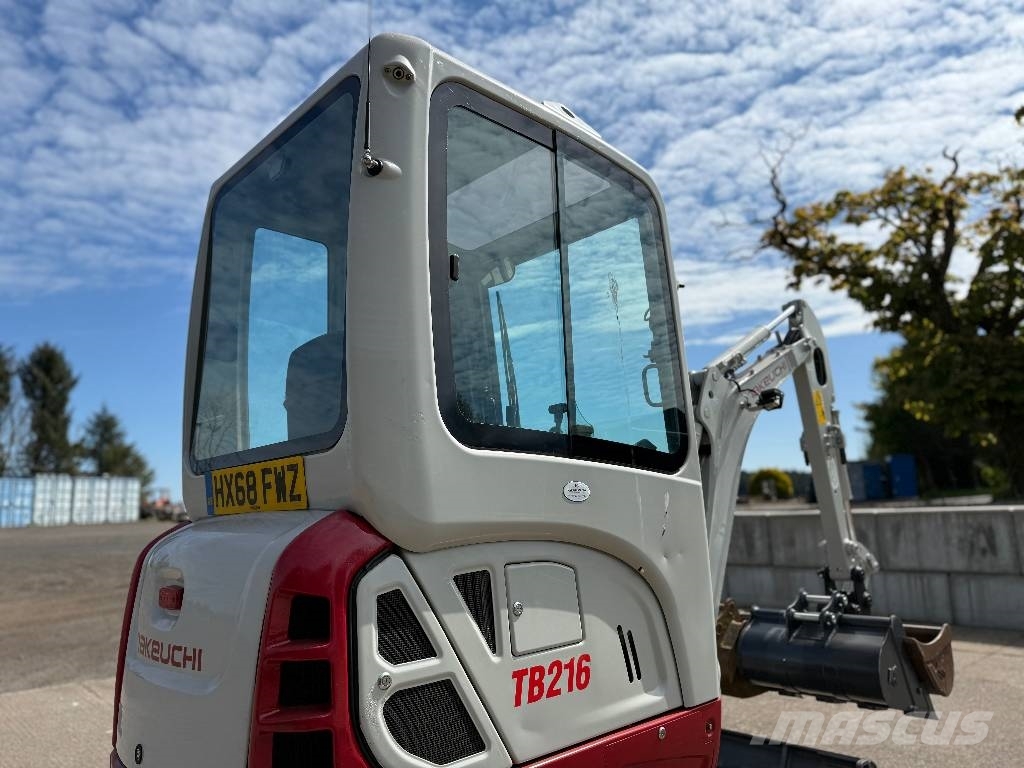 Takeuchi TB 216 Mini bageri < 7t