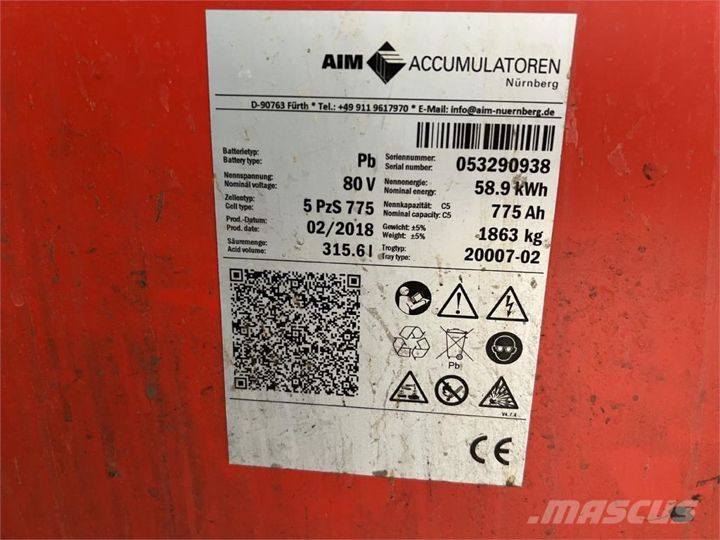 Linde E30/600HL Electric forklifts