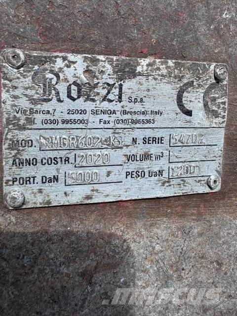Rozzi 3armiger Greifer RMGR602 Manejadores de residuos industriales