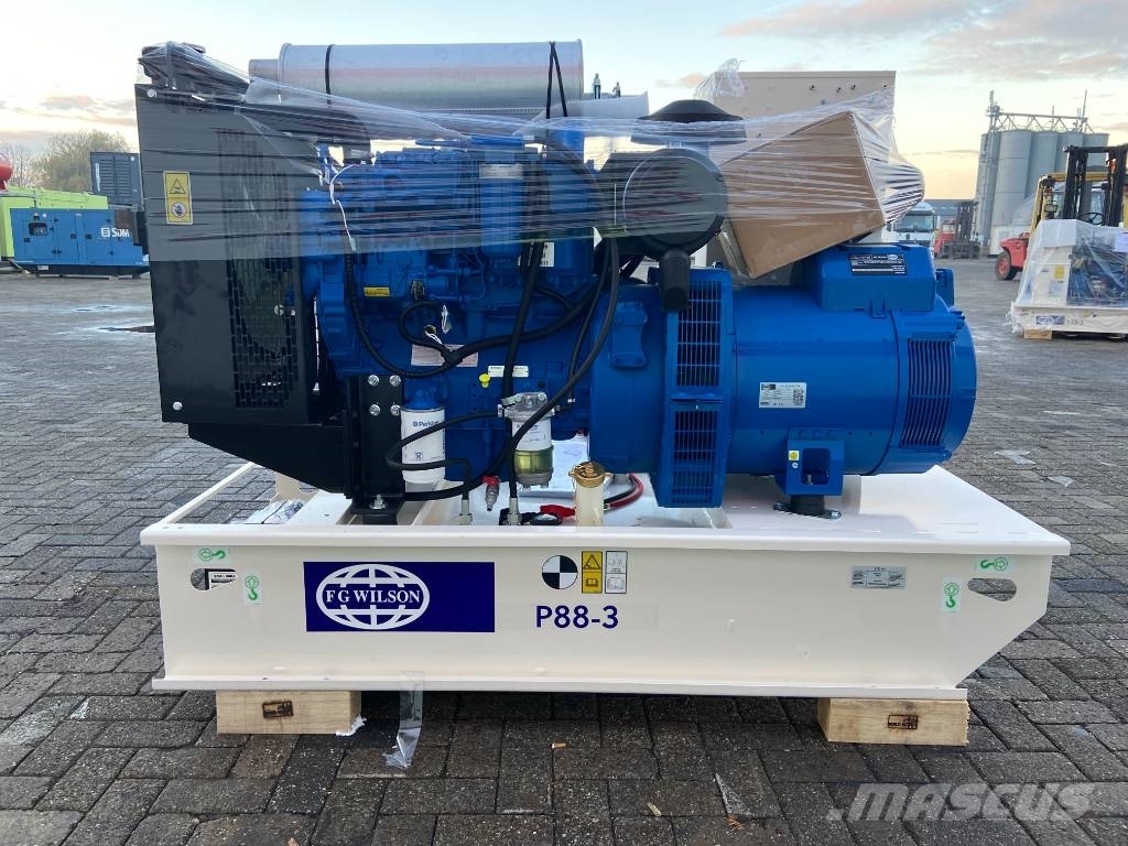 FG Wilson P88-3 - 88 kVA Open Genset - DPX-16007-O Diesel generatoren