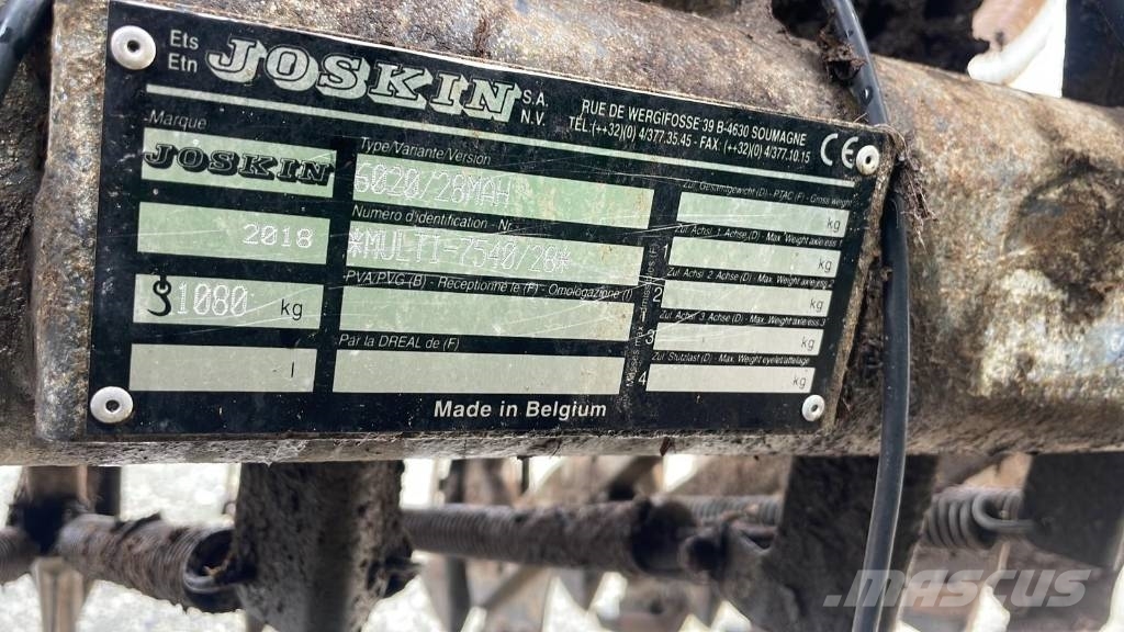 Joskin KOMFORT 2 14000 TS Drijfmesttanks