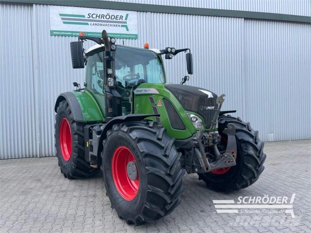 Fendt 724 VARIO S4 PROFI PLUS Tractores