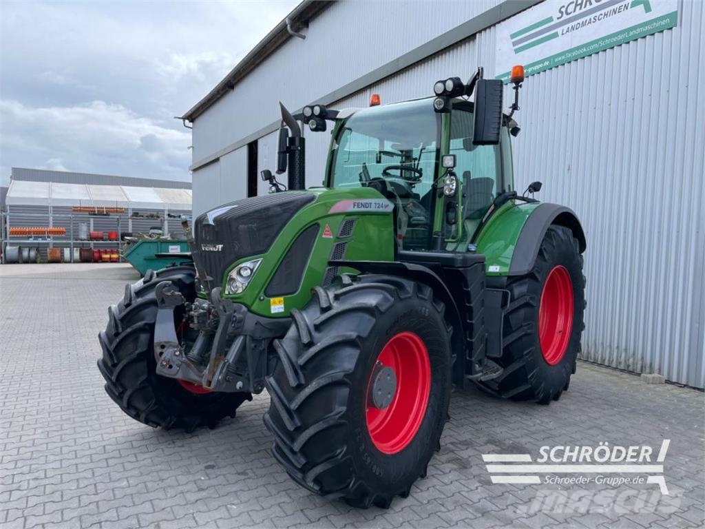 Fendt 724 VARIO S4 PROFI PLUS Tractores
