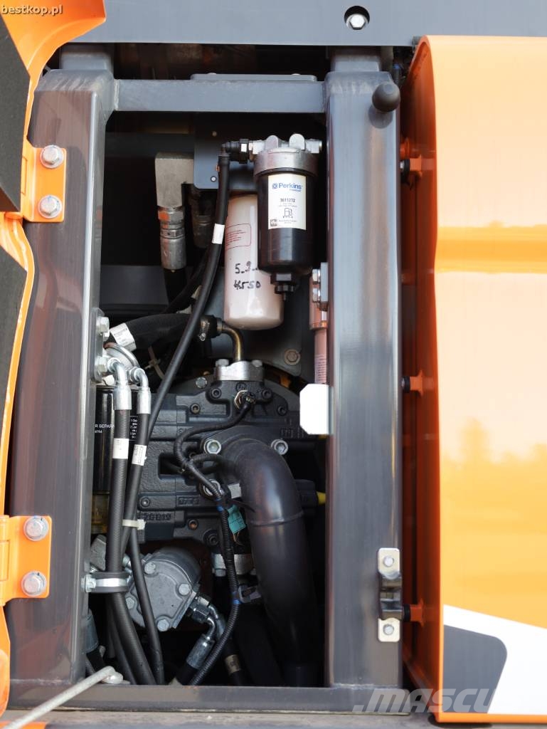 Doosan DX 165 W-5 휠 굴삭기