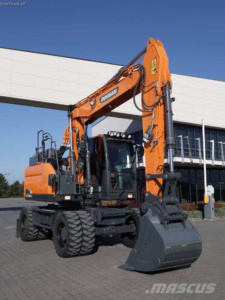 Doosan DX 165 W-5 휠 굴삭기