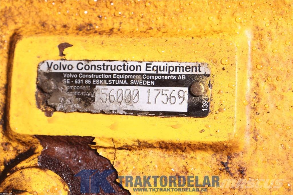 Volvo L 180 H Framvagn Nápravy