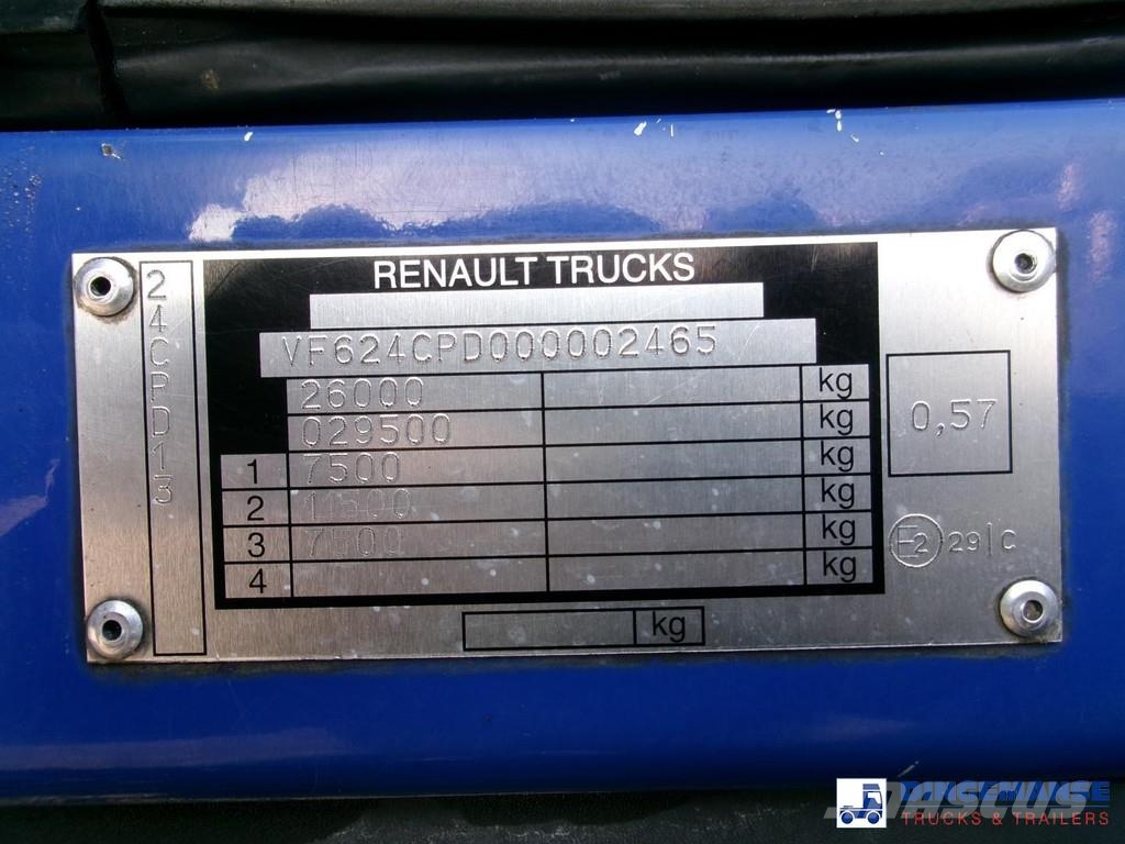 Renault Premium 370 6x2 chassis Camiones con chasís y cabina