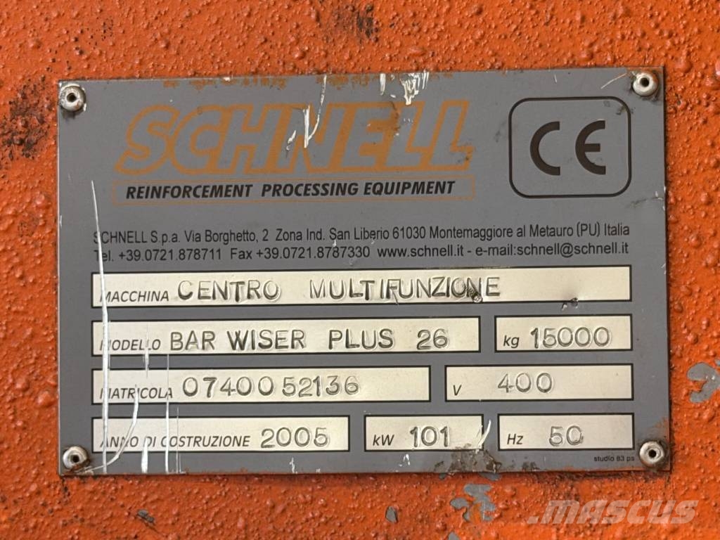Schnell Bar Wiser Plus 26 معدات البناء - غير ذلك