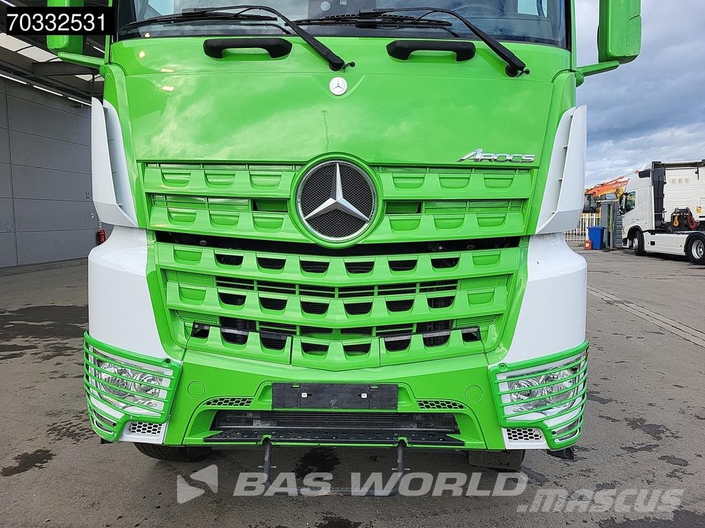 Mercedes-Benz Arocs 3358 Arocs 6X4 TAJFUN LIV 190Z Crane Holztra 木材运输车