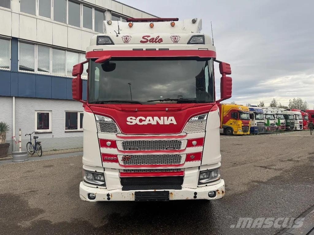 Scania R650 V8 NGS XT 8X4 EURO 6 FULL STEEL Rönkszállító teherautók