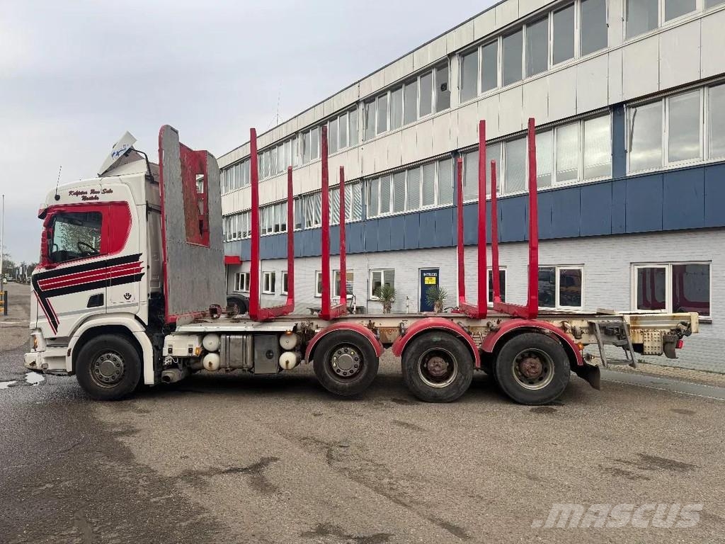 Scania R650 V8 NGS XT 8X4 EURO 6 FULL STEEL Rönkszállító teherautók