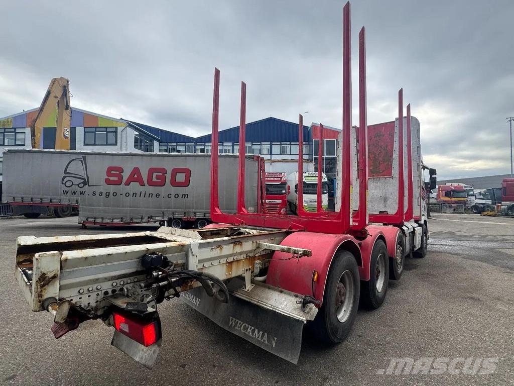 Scania R650 V8 NGS XT 8X4 EURO 6 FULL STEEL Rönkszállító teherautók