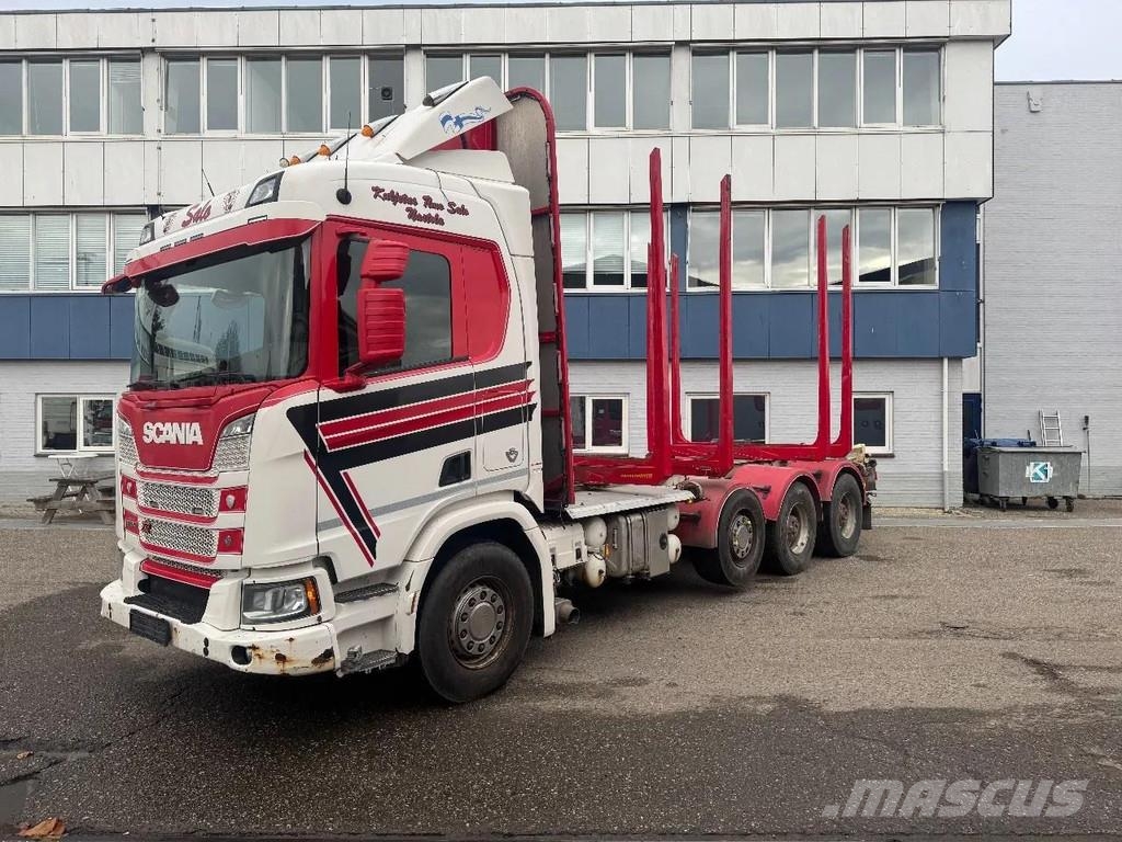 Scania R650 V8 NGS XT 8X4 EURO 6 FULL STEEL Rönkszállító teherautók