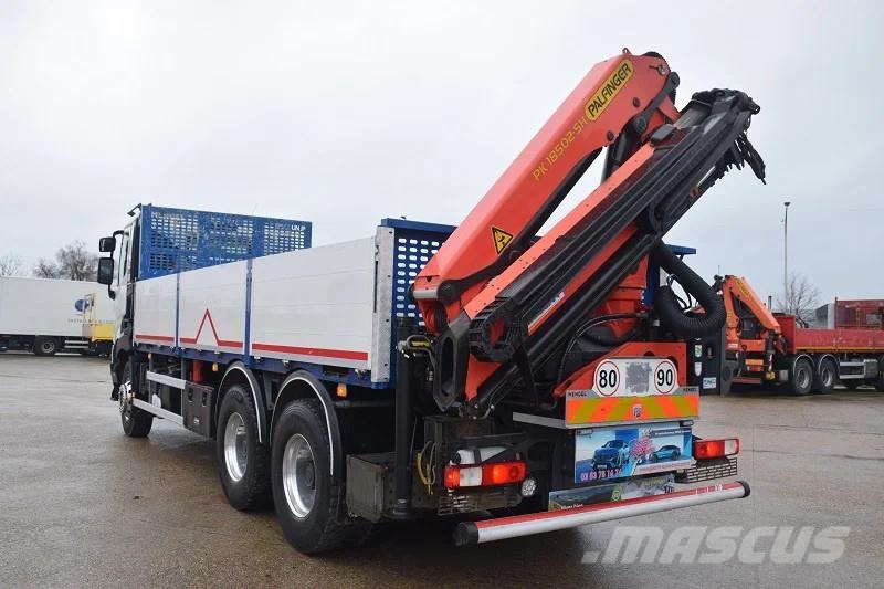 Renault C480 Crane Palfinger PK18002 -Remote control Caminhões de mesa/dropside
