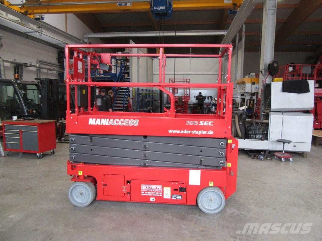 Manitou 100 SEC Plataformas tijera