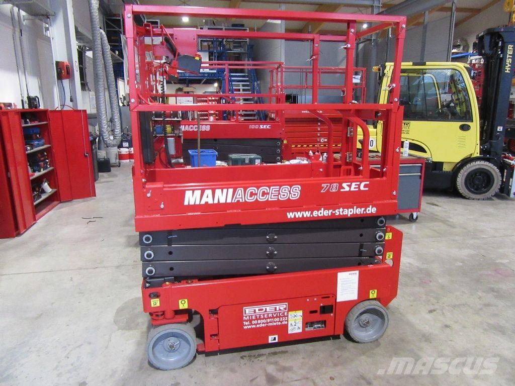 Manitou 78 SEC Plataformas tijera