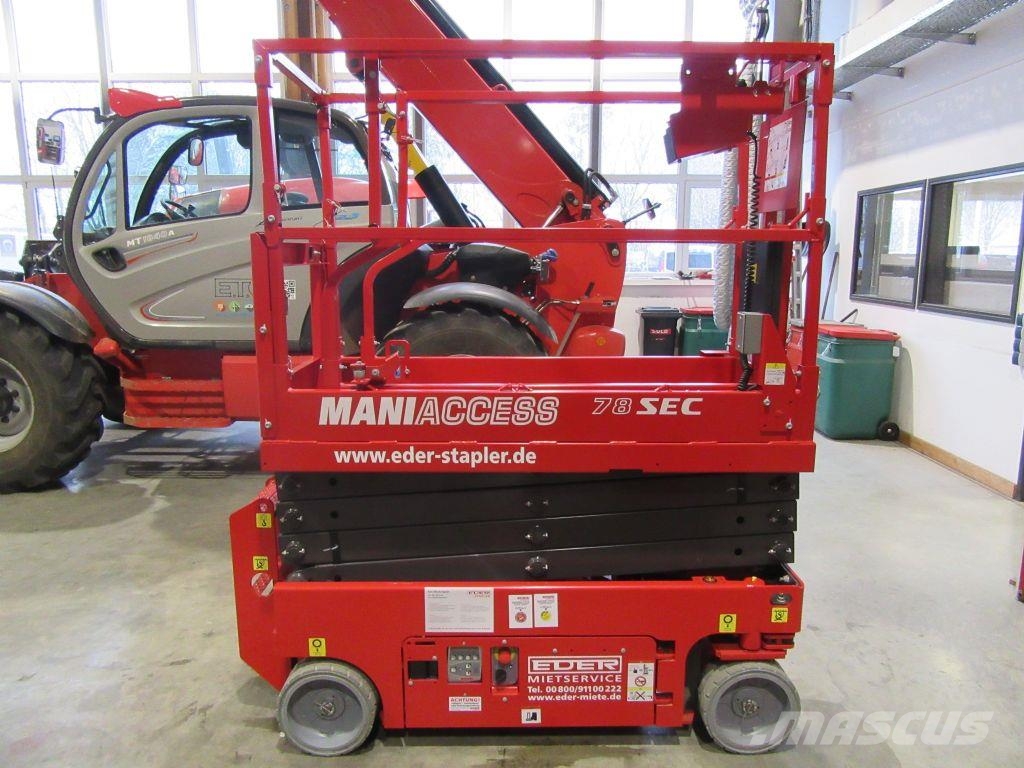 Manitou 78 SEC Plataformas tijera