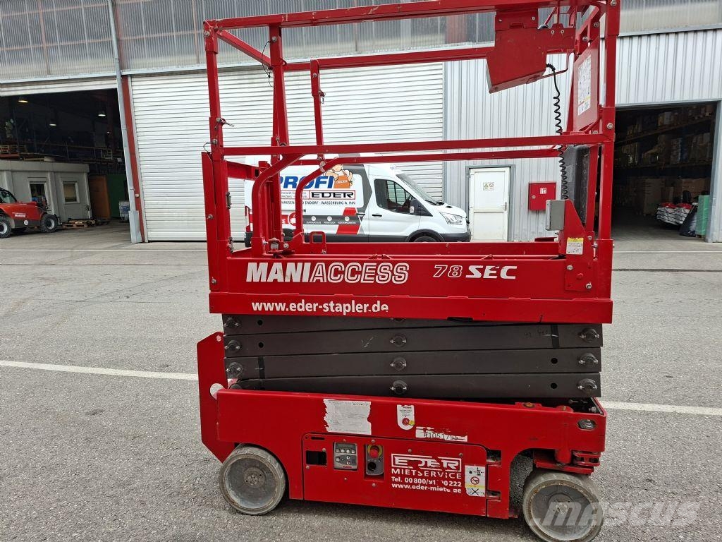 Manitou 78 SEC Scissor lifts
