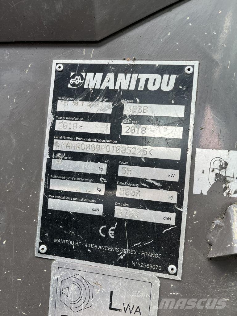 Manitou MSI 50ST3B Rough terrain truck