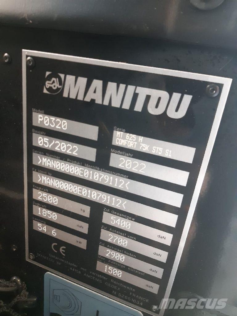 Manitou MT 625HComfort Chariot télescopique