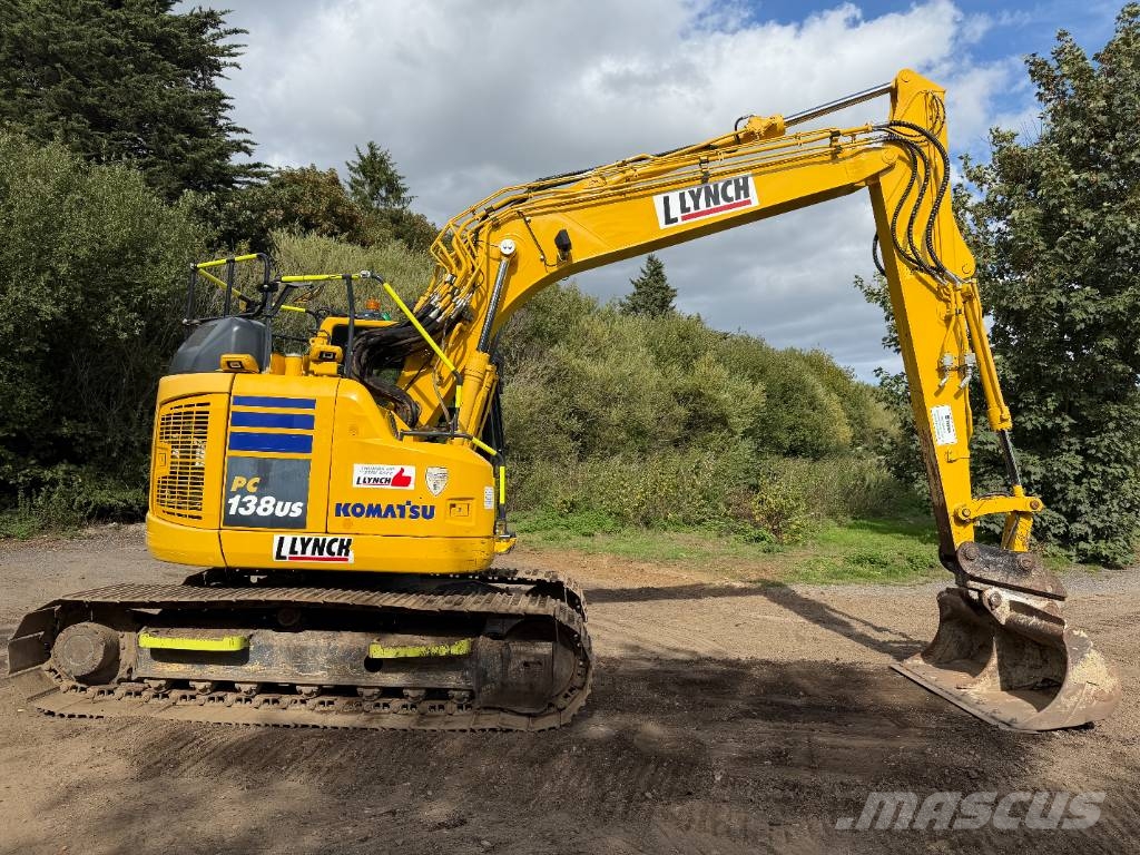 Komatsu PC 138 US-11 13 Ton Excavator Gravemaskiner på larvebånd