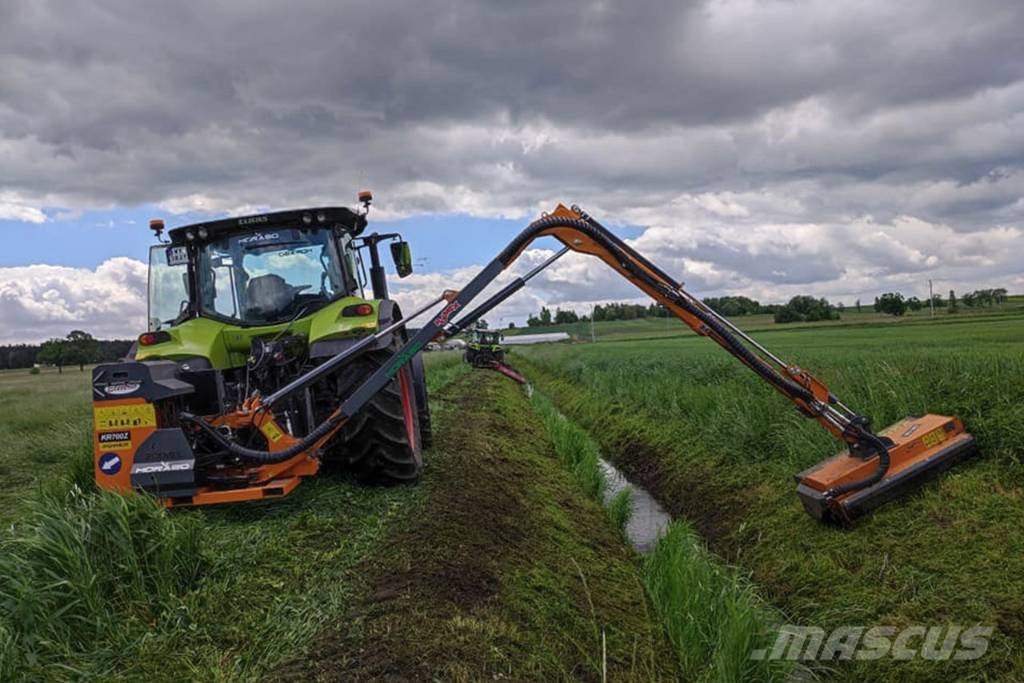 ROLMEX KOSIARKA, MULCZER, ODMULARKA, PIŁA DO CIĘCIA GAŁĘZI, TRAWY, Compact tractor attachments