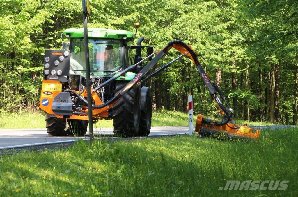 ROLMEX KOSIARKA, MULCZER, ODMULARKA, PIŁA DO CIĘCIA GAŁĘZI, TRAWY, Compact tractor attachments