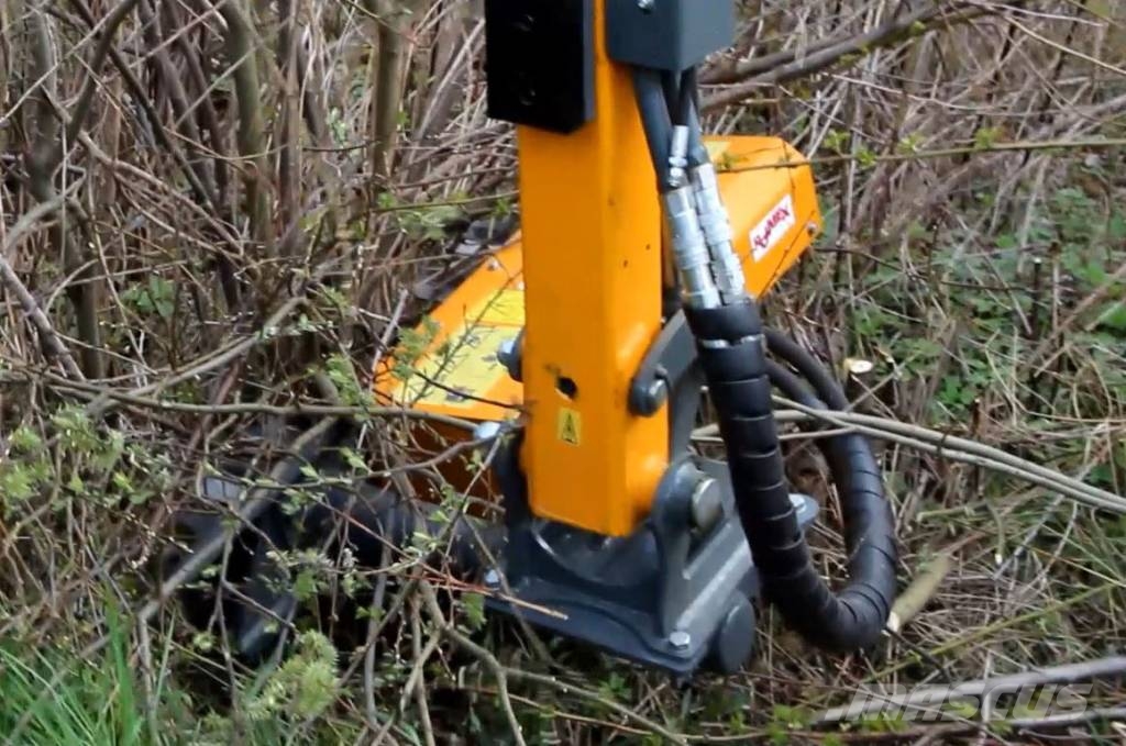 ROLMEX KOSIARKA, MULCZER, ODMULARKA, PIŁA DO CIĘCIA GAŁĘZI, TRAWY, Compact tractor attachments