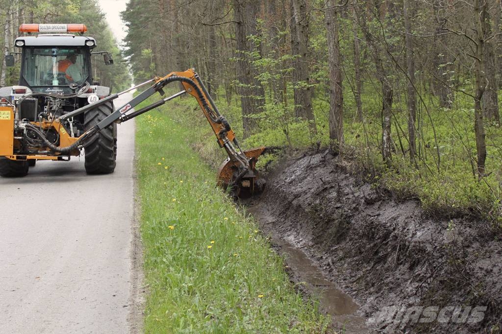 ROLMEX KOSIARKA, MULCZER, ODMULARKA, PIŁA DO CIĘCIA GAŁĘZI, TRAWY, Compact tractor attachments