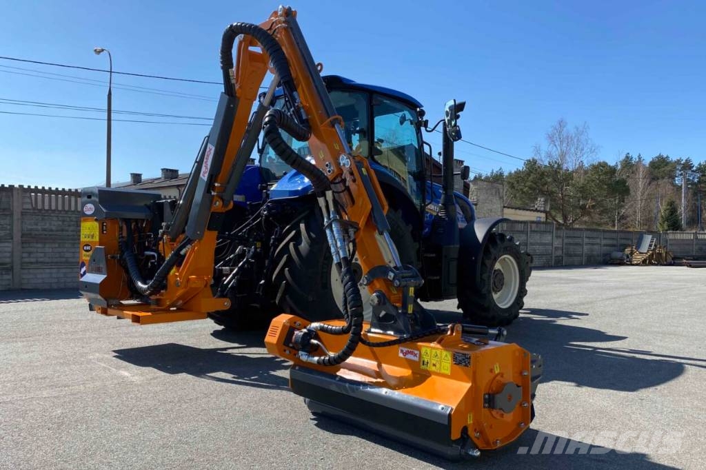 ROLMEX KOSIARKA, MULCZER, ODMULARKA, PIŁA DO CIĘCIA GAŁĘZI, TRAWY, Compact tractor attachments
