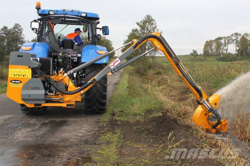 ROLMEX KOSIARKA, MULCZER, ODMULARKA, PIŁA DO CIĘCIA GAŁĘZI, TRAWY, Compact tractor attachments