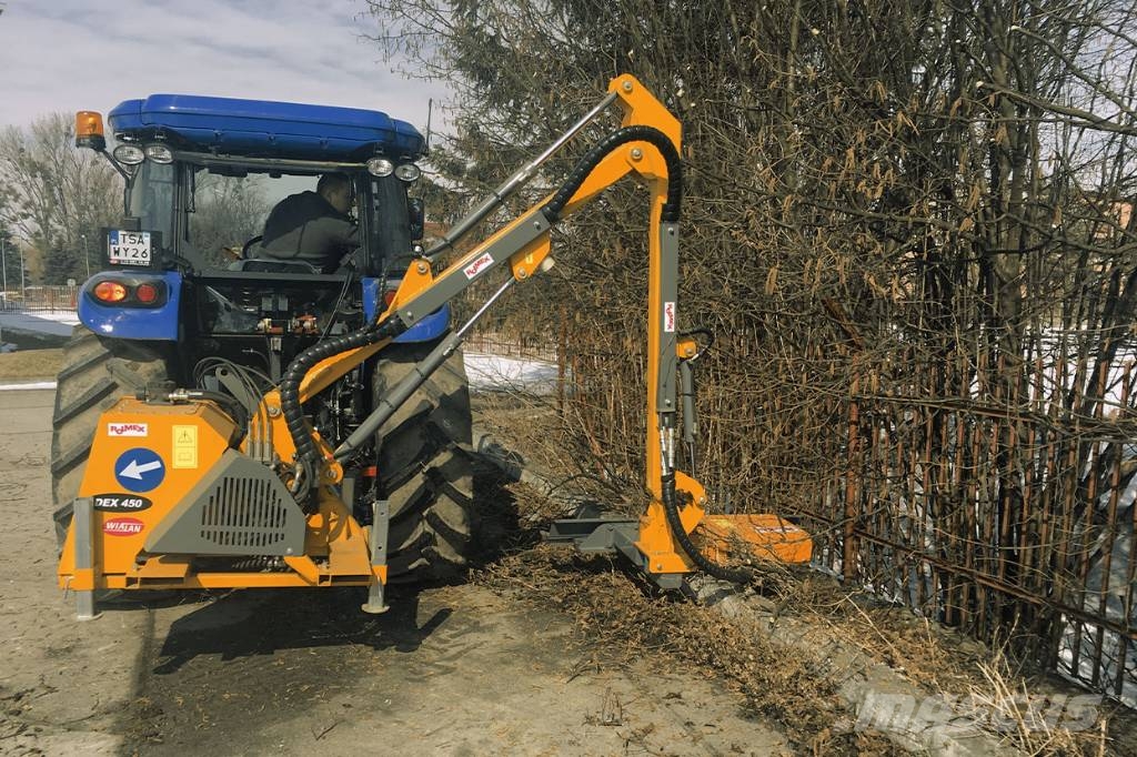 ROLMEX KOSIARKA, MULCZER, ODMULARKA, PIŁA DO CIĘCIA GAŁĘZI, TRAWY, Compact tractor attachments
