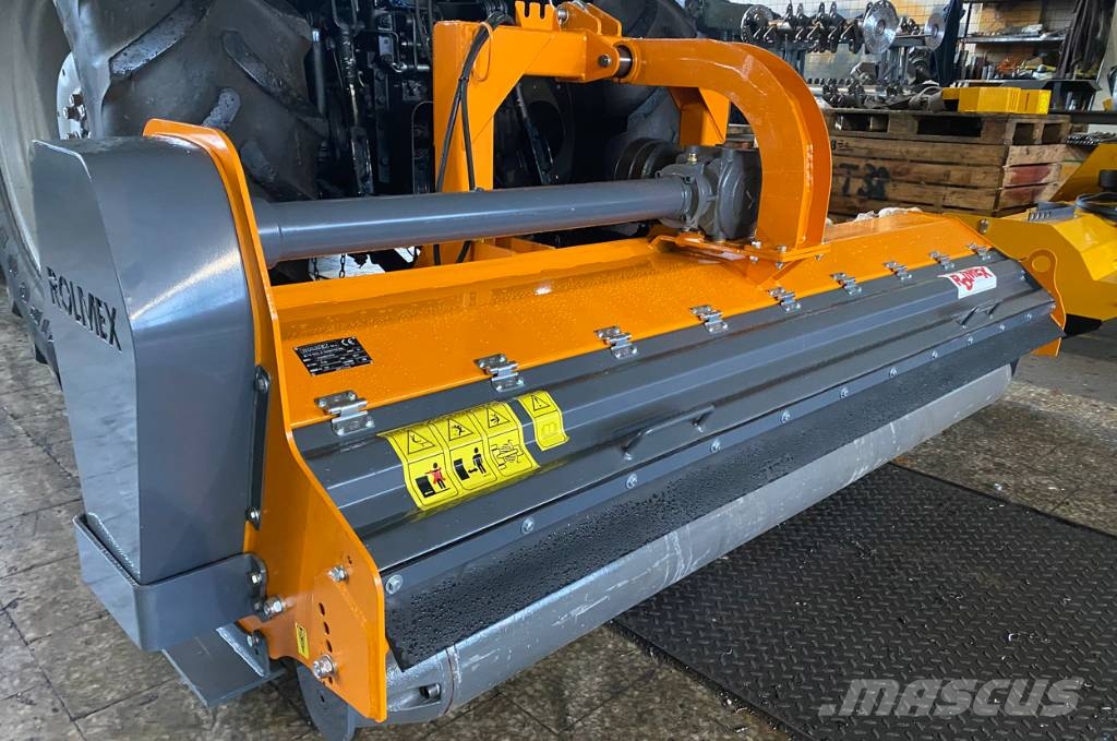 ROLMEX KOSIARKA, MULCZER, ODMULARKA, PIŁA DO CIĘCIA GAŁĘZI, TRAWY, Compact tractor attachments