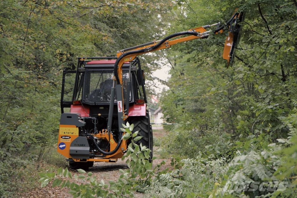 ROLMEX KOSIARKA, MULCZER, ODMULARKA, PIŁA DO CIĘCIA GAŁĘZI, TRAWY, Compact tractor attachments