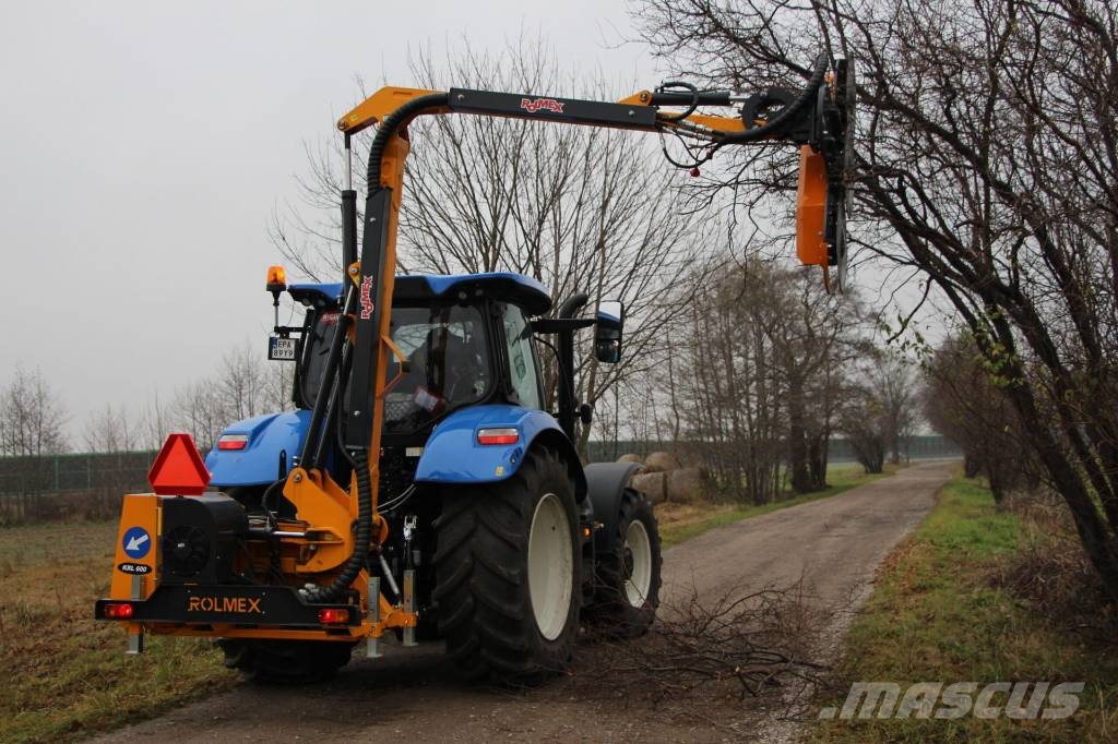 ROLMEX KOSIARKA, MULCZER, ODMULARKA, PIŁA DO CIĘCIA GAŁĘZI, TRAWY, Compact tractor attachments