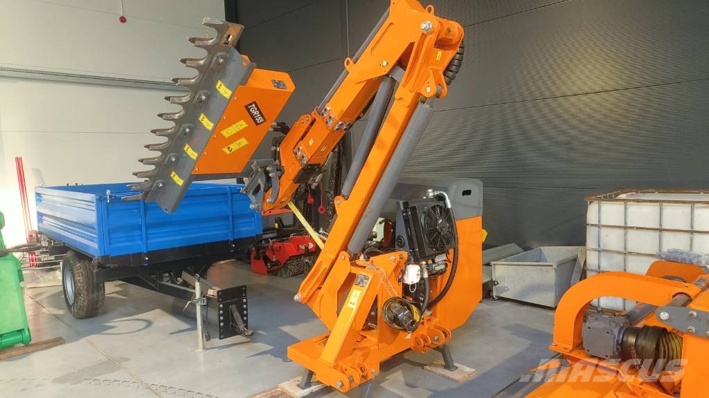 ROLMEX KOSIARKA, MULCZER, ODMULARKA, PIŁA DO CIĘCIA GAŁĘZI, TRAWY, Compact tractor attachments