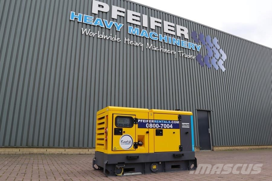 Atlas Copco QAS 20 S5 Valid Inspection, 17 kVA, Also Available Generadores diésel