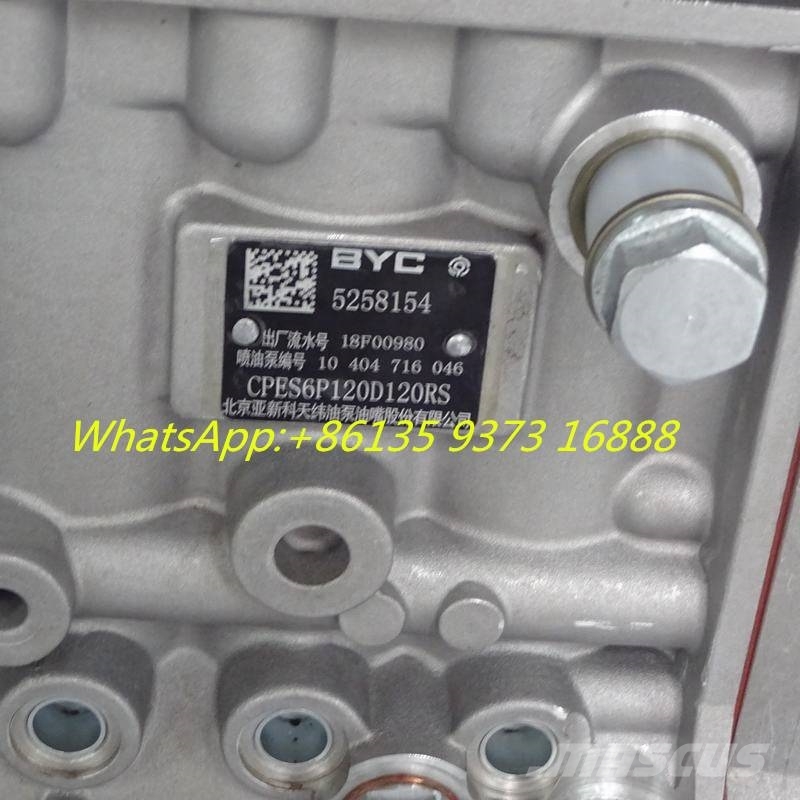 Cummins 6CT8.9-G2 6LTAA8.9-G2 Fuel Injection Pump 5258153 Moteur