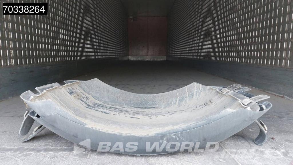 Talson F 1227 3 axles Naczepy kontenery