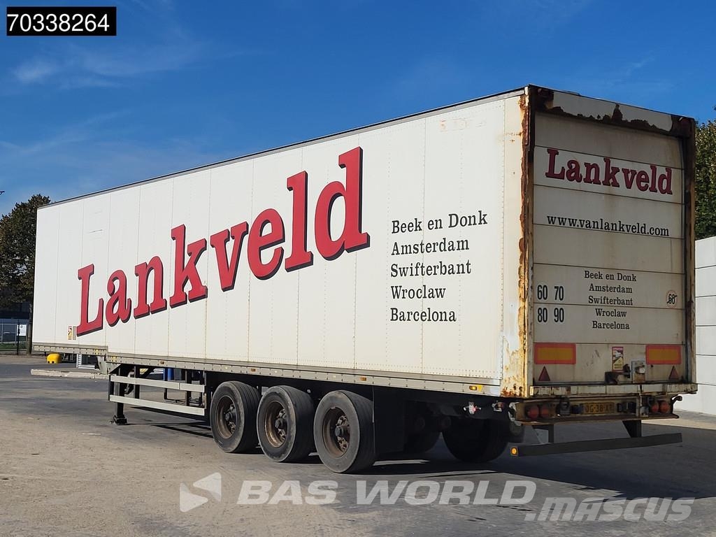 Talson F 1227 3 axles Naczepy kontenery