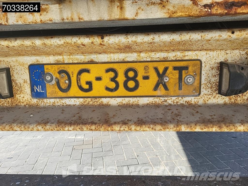 Talson F 1227 3 axles Naczepy kontenery