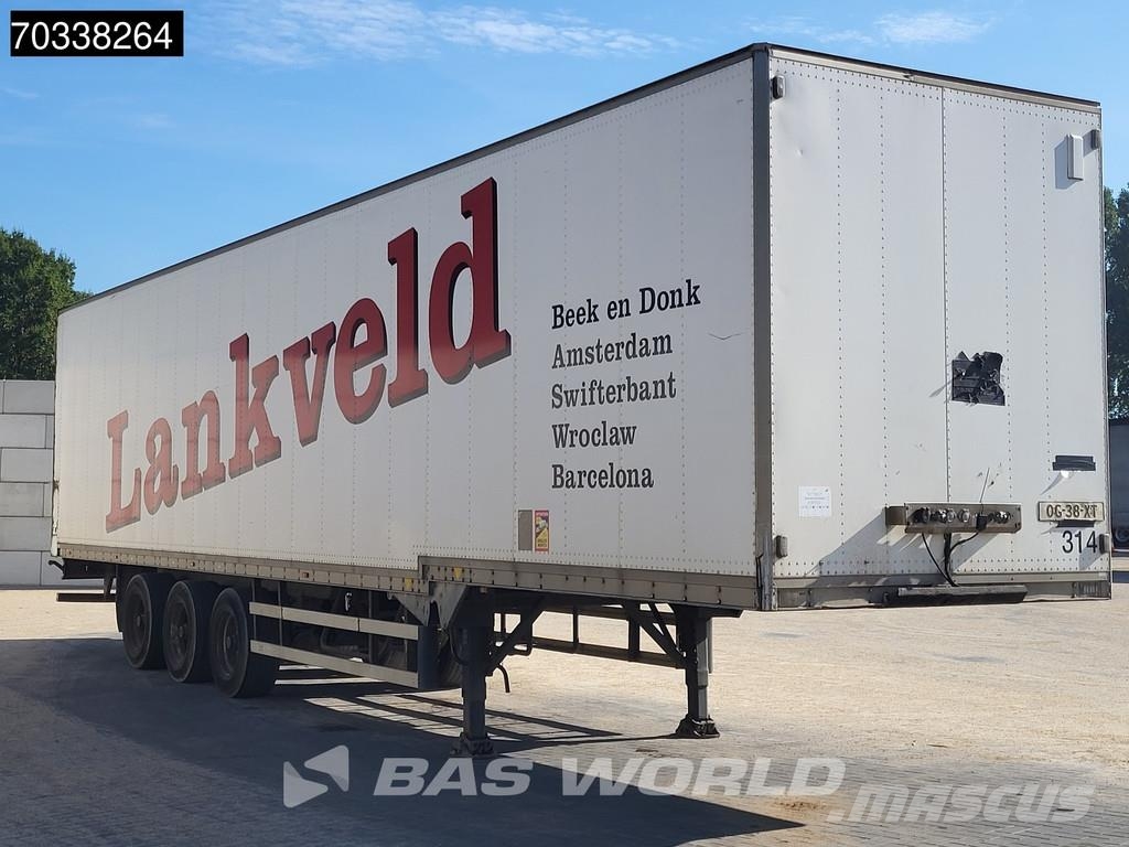 Talson F 1227 3 axles Naczepy kontenery