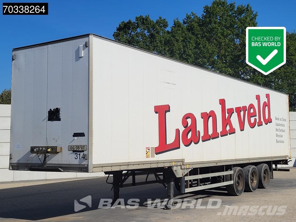 Talson F 1227 3 axles Naczepy kontenery